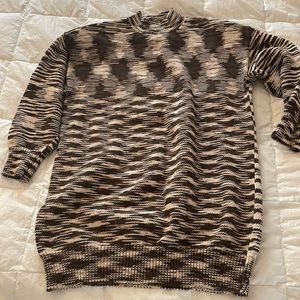 Misha and puff bark space dye Trisha dress